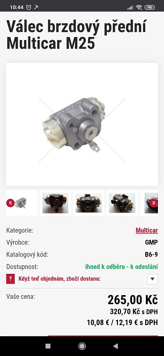 Eshop Svetluska na mobilu