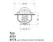 Termostat, chladivo BorgWarner (Wahler) 4174.88D