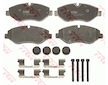 Sada brzdových destiček, kotoučová brzda TRW GDB1698