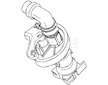 Termostat MAHLE CV 1 000P