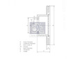 Brzdový kotouč DT Spare Parts 2.40558