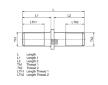 Sroub kola DT Spare Parts 10.10040