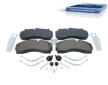 Sada brzdových destiček, kotoučová brzda DT Spare Parts 1.35033