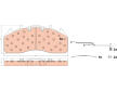 Sada brzdových destiček, kotoučová brzda TRW GDB5096