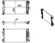 Chladič, chlazení motoru MAHLE CR 1173 000P