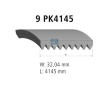 ozubený klínový řemen DT Spare Parts 4.80695