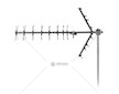 5G DVB-T2/T Anténa venkovní 95km SDA-611 SENCOR