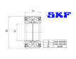 Sada ložisek kol SKF VKBA 3663