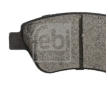 Sada brzdových destiček, kotoučová brzda FEBI BILSTEIN 16555