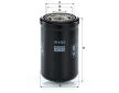 Filtr, pracovní hydraulika MANN-FILTER WH 945/2