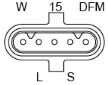 generátor BOSCH 1 986 A00 986