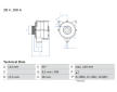generátor BOSCH 0 986 043 890