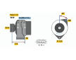 generátor BOSCH 0 986 046 040