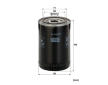 Filtr, pracovní hydraulika MANN-FILTER W 940/37