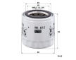 Palivový filtr MANN-FILTER WK 812