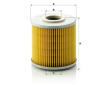 Olejový filtr MANN-FILTER H 1029/1 n