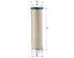 Filtr - sekundární vzduch MANN-FILTER CF 1122