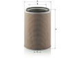 Vzduchový filtr MANN-FILTER C 31 1310
