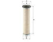 Filtr - sekundární vzduch MANN-FILTER CF 840