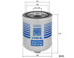 Vysoušecí patrona vzduchu, pneumatický systém MANN-FILTER TB 1394/3 x
