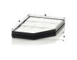 Filtr, vzduch v interiéru MANN-FILTER CU 32 001