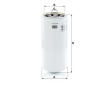 Filtr, pracovní hydraulika MANN-FILTER WD 13 006 x