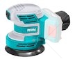 Aku excentrická bruska, 125mm, 20V Li-ion, 2000mAh, bez baterie a nabíječky, TOTAL