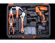 Aku šroubovák 18 V / 1500 mAh s nářadím - KRAFT&DELE