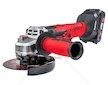 Aku úhlová bruska 125 mm, 2×Li-ion 21 V, 2000 mAh - RED TECHNIC
