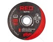 Aku úhlová bruska 125 mm, 2×Li-ion 21 V, 2000 mAh - RED TECHNIC