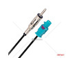 Anténní adaptér FAKRA DIN 5A 12V AMiO-04443
