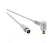 Anténní koaxiální kabel 15m M-F90° SAV 169-150W SENCOR