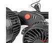 Auto ventilátor na opěrku hlavy s USB porty 12V AMiO-03009
