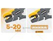 Automatické odizolovací kleště (0,03–10 mm²) - POWERMAT