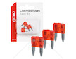Autopojistky MINI pouzdro 3 ks 10A AMIO-05097