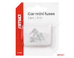 Autopojistky MINI pouzdro 3 ks 25A AMIO-05101