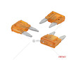 Autopojistky MINI pouzdro 3 ks 5A AMIO-05096