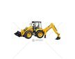 Bagr s čelním nakladačem JCB 5CX eco 02454 BRUDER