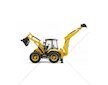 Bagr s čelním nakladačem JCB 5CX eco 02454 BRUDER