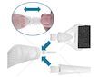 Brýle s lupou a osvětlením 3,5×, USB nabíjení – EXTOL LIGHT