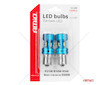 CANBUS LED žárovky 1156 BA15S P21W R10W R5W 4SMD 1860 Bílé 12V 24V AMiO-04252