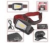 Čelovka s pohybovým senzorem, COB LED 5W+3W, 520lm, USB nabíjení TVARDY