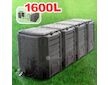 Čtyřdílný plastový kompostér 1600l, černý MODULE COMPOGREEN