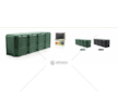 Čtyřdílný plastový kompostér 1600l, černý MODULE COMPOGREEN