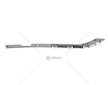 DAF CF E6 XF E6 BUMPER GRILLE STRIP NICKEL ABS LH TANGDE TD05-61-167NL