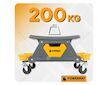 Dílenská stolička, nosnost 200 kg POWERMAT
