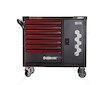 Dílenský vozík na nářadí, 7 zásuvek a skříňka - MAR-POL