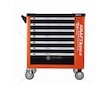 Dílenský vozík s nářadím, sada 258 ks, 7 zásuvek - KRAFT&DELE