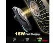 Držák magneticky s rychlonabíječkou do auta Qi2 15W AMiO-04179