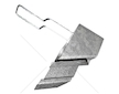Držák zakládacího klínu 120MM pozinkovaný 110.336.215
